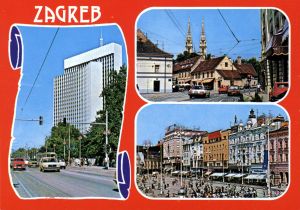 MUO-035797: Zagreb - Tri vedute: razglednica