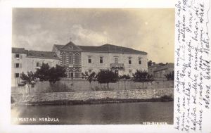 MUO-045011: Samostan Korčula: razglednica