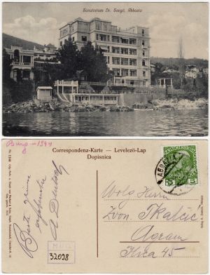 MUO-032098: Opatija - Sanatorij: razglednica