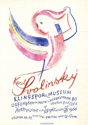 MUO-022182: Karel Svolinsky Klingspor: plakat