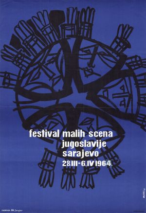 MUO-027089: Festival malih scena Jugoslavije: plakat