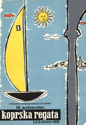 MUO-027605: III. mednarodna koprska regata: plakat
