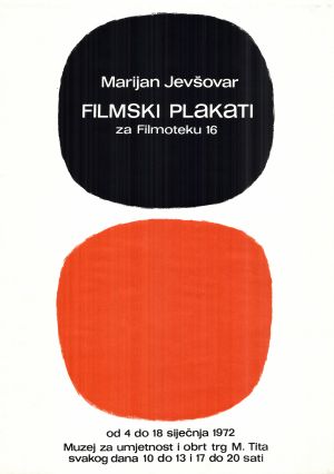 MUO-022463: Marijan Jevšovar FILMSKI PLAKATI za Filmoteku 16: plakat