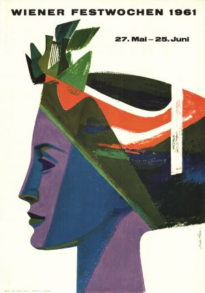 MUO-027302: Wiener Festwochen 1961: plakat
