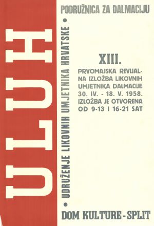 MUO-027278: ULUH XIII. prvomajska revijalna izložba: plakat
