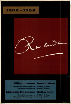 MUO-010990: Rembrandt: plakat