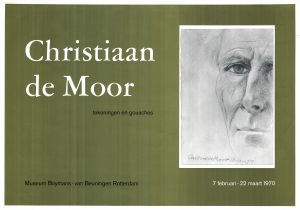 MUO-021762: Christiaan de Moor tekeningen en gouaches: plakat