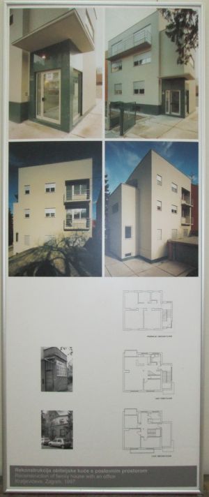 MUO-051124: Rekonstrukcija obiteljske kuće, Kraljevićeva, Zagreb: pano