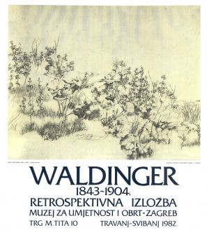MUO-022545/02: WALDINGER 1843-1904.: plakat