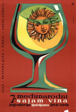 MUO-028125/01: 7.međunarodni sajam vina: plakat