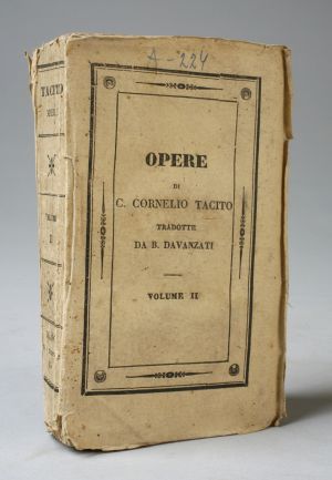MUO-045338/02: Opere di C. Cornelio Tacito... Volume 2. Milano, per G. Truffi e comp., 1831.: knjiga