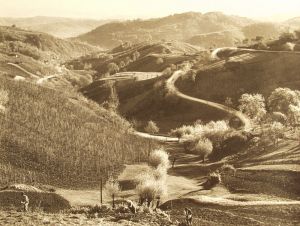 MUO-035675/01: Zagorski pejzaž I, 1948.: fotografija