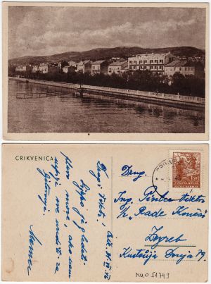 MUO-051749: Crikvenica - Hotel Crikvenica: razglednica