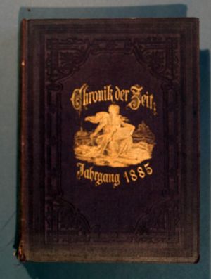 MUO-024974: Illustrirte Chronik der Zeit. Blätter zur Unterhaltung und Belehrung. Jahrgang 1885. Stuttgart.: uvez knjige