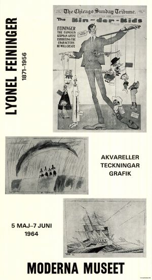 MUO-022150: LYIONEL FEININGER 1871-1956: plakat
