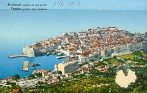 MUO-032538: Dubrovnik - Pogled sa Srđa: razglednica