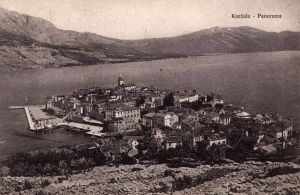 MUO-033037: Korčula - Panorama: razglednica