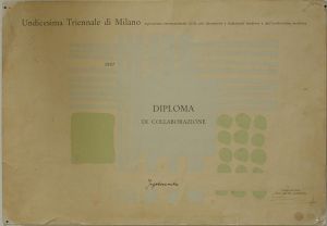 MUO-049679: XI. Milanski trijenale: diploma