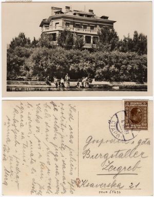 MUO-051724: Kaštel Stari - Hotel Palace: razglednica