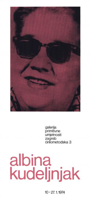 MUO-045696/02: Albina Kudeljnjak: plakat