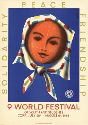 MUO-027349: 9th world festival of youth and students, Sofia 1968: plakat