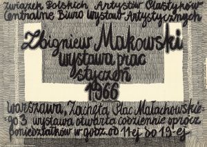 MUO-027481: Zbigniew Makowski: plakat