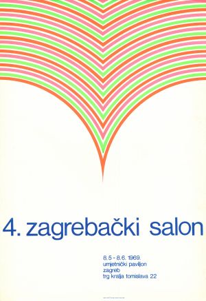 MUO-026669: 4. zagrebački salon: plakat