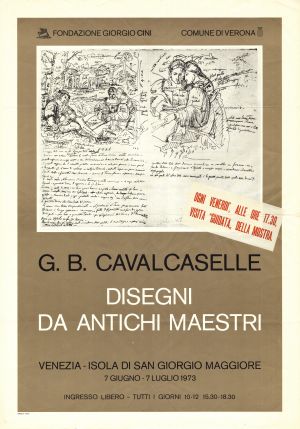 MUO-027378: G. B. Cavalcaselle Disegni da antichi maestri: plakat