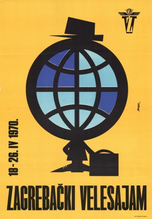 MUO-027330: Zagrebački velesajam 1970: plakat