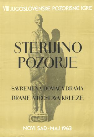 MUO-027070: VIII jugoslavenske pozorišne igre: plakat