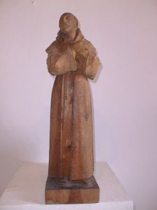 MUO-013800: sv. Franjo Asiški: kip