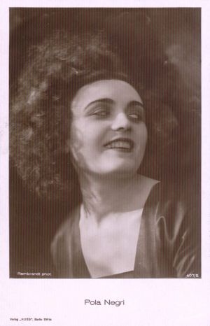 MUO-049410: Pola Negri: razglednica