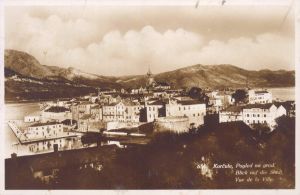 MUO-045023: Korčula, pogled na grad: razglednica