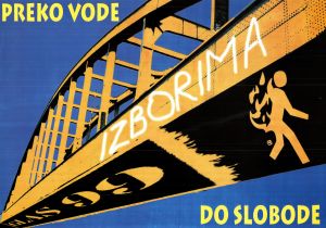 MUO-030720: Glas 99 preko vode IZBORIMA do slobode: plakat
