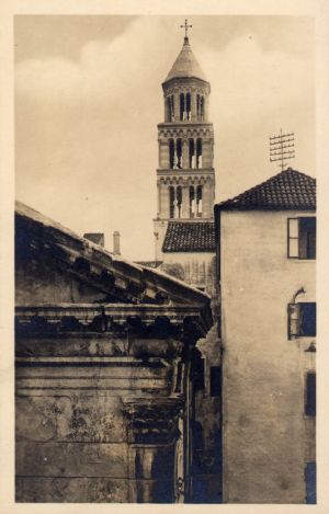 MUO-042590: Split - Zvonik Sv. Duje: razglednica