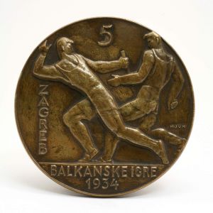 MUO-045387: BALKANSKE IGRE: medalja