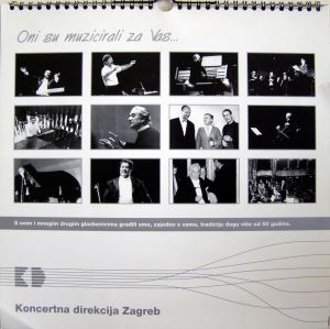 MUO-050840: Koncertna direkcija Zagreb 2004: kalendar