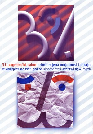 MUO-028460/02: 31. zagrebački salon: plakat