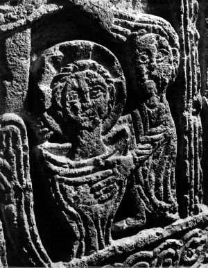 MUO-040007/03: Pranje djeteta : Plutej oltarne pregrade iz Sv. Nediljice u Zadru: fotografija