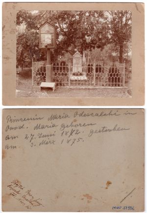MUO-051936: Grob princeze Marie Odescalchi: fotografija