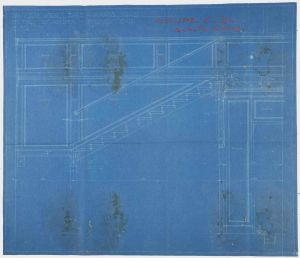MUO-044402/42: Paviljon Kraljevine SHS za EXPO u Parizu 1925.: arhitektonski nacrt