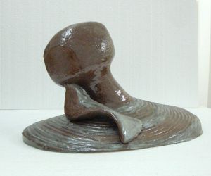 MUO-050336: Radost: keramoskulptura