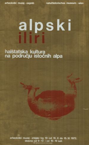 MUO-020387: Alpski iliri halštatska kultura na području istočnih alpa: plakat