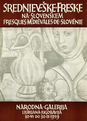 MUO-020233: Srednjeveške freske na slovenskem: plakat