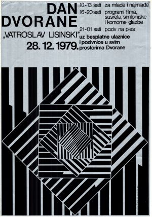 MUO-019702: Dan dvorane 'Vatroslav Lisinski': plakat