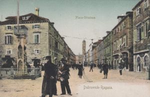 MUO-008745/936: Dubrovnik - Placa, Stradun: razglednica