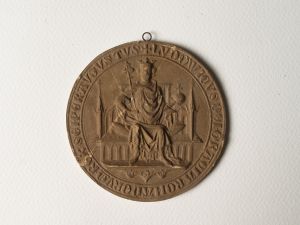 MUO-004019: Pečat Ludviga Bavarskog: reljef
