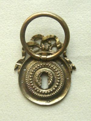 MUO-012120/72: Okov za ključanicu: okov za ključanicu