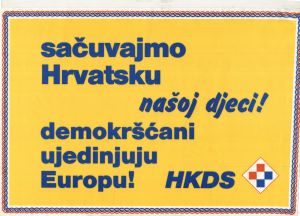 MUO-024779: sačuvajmo Hrvatsku našoj djeci!: plakat