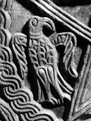 MUO-040007/13: Orao : Plutej oltarne pregrade iz Sv. Nediljice u Zadru: fotografija
